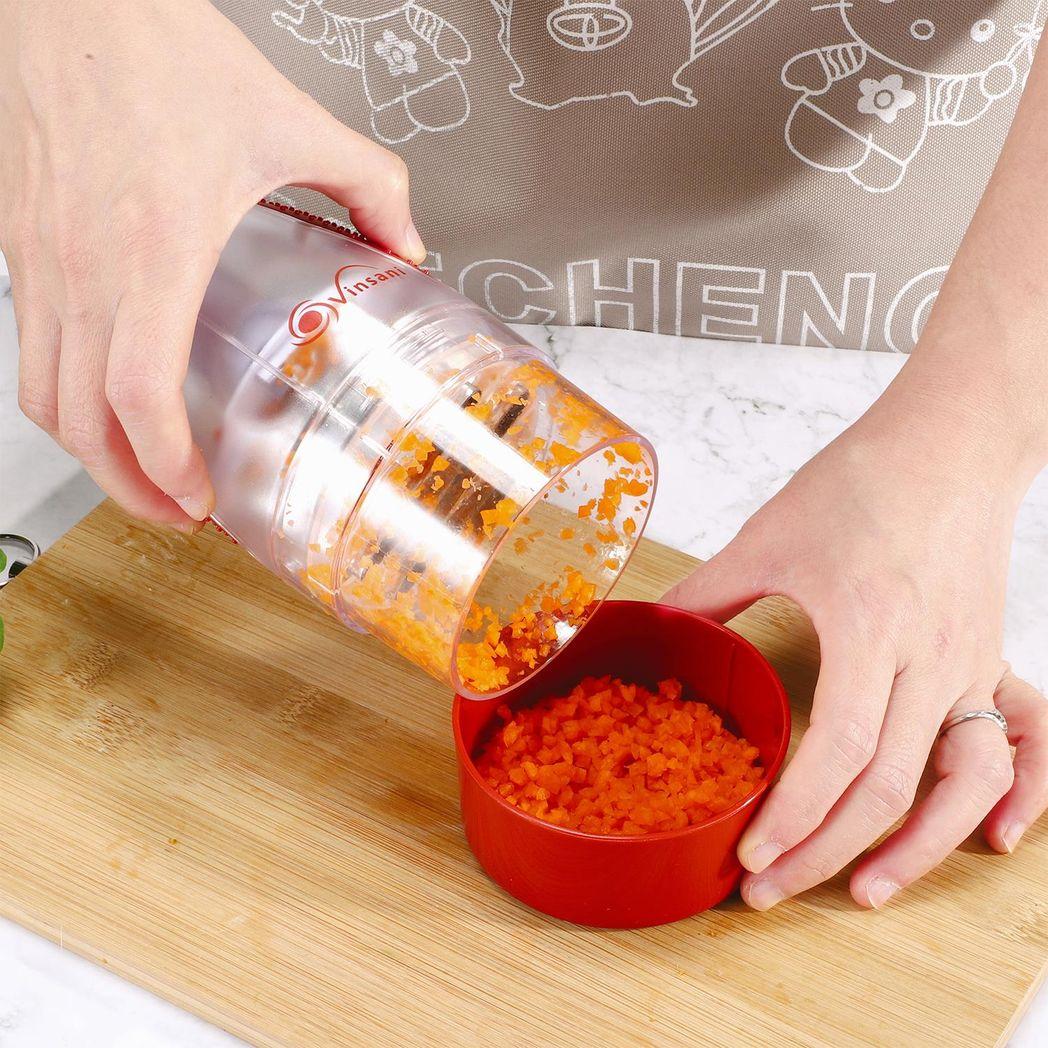 Vinsani Onion Chopper 7356 - Effortless, Mess-Free Chopping with Sharp Precision!