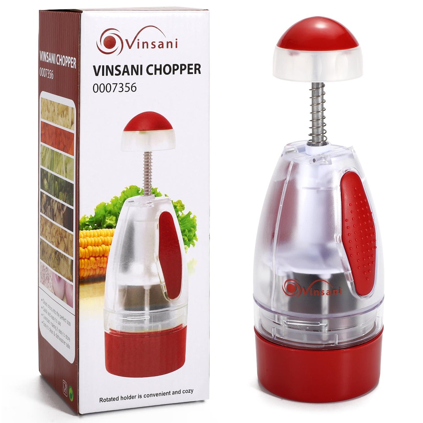 Vinsani Onion Chopper 7356 - Effortless, Mess-Free Chopping with Sharp Precision!
