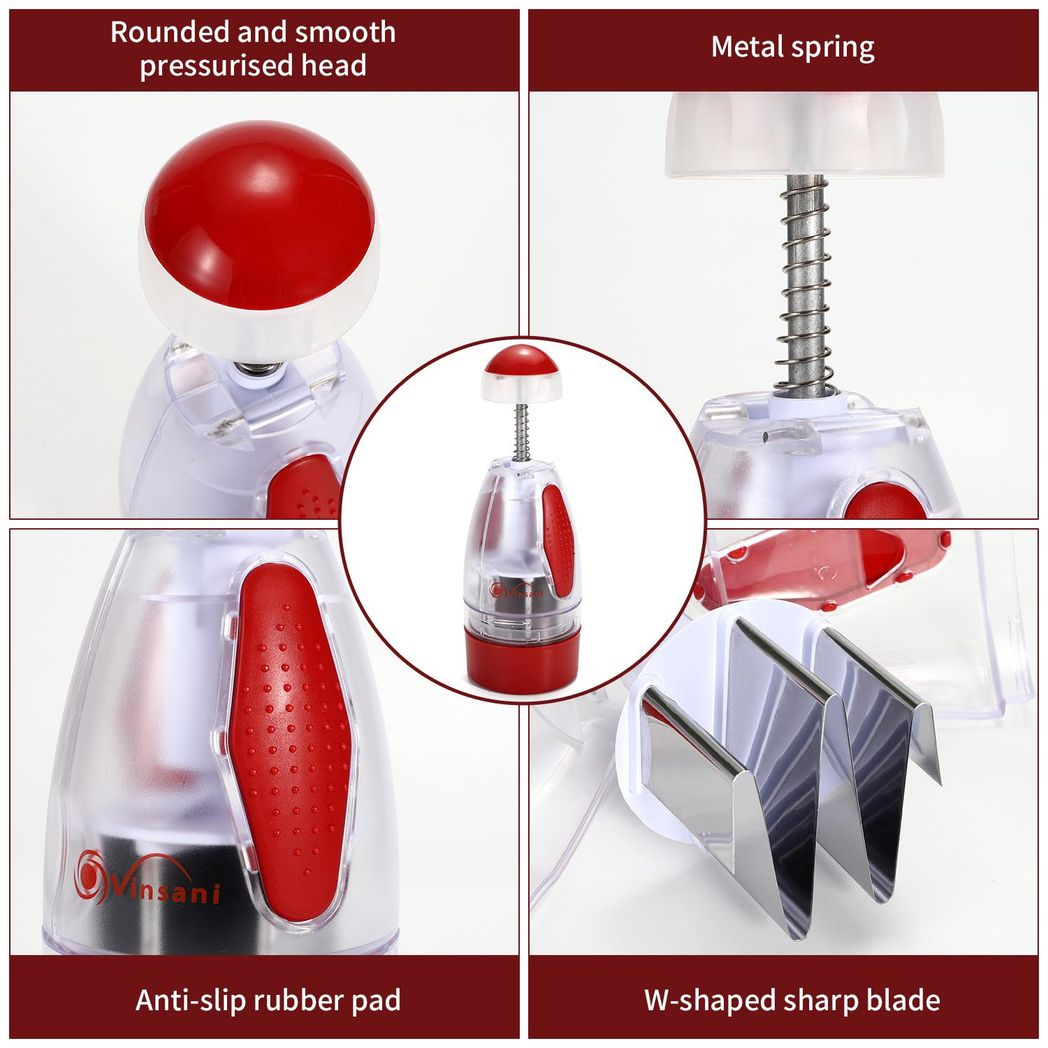 Vinsani Onion Chopper 7356 - Effortless, Mess-Free Chopping with Sharp Precision!