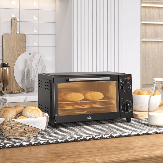 Mini Oven, 9L Countertop Electric Grill, Toaster Oven 750W - Fryora
