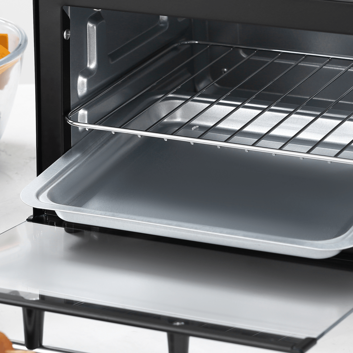 Mini Oven, 9L Countertop Electric Grill, Toaster Oven 750W - Fryora