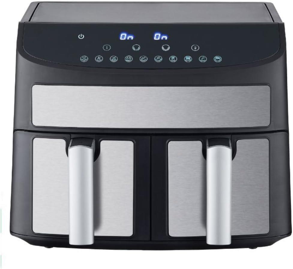 Domestic King 7L Dual Basket Air Fryer - 2400W Power & Precision Cooking - Fryora
