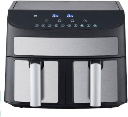 Domestic King 7L Dual Basket Air Fryer - 2400W Power & Precision Cooking - Fryora