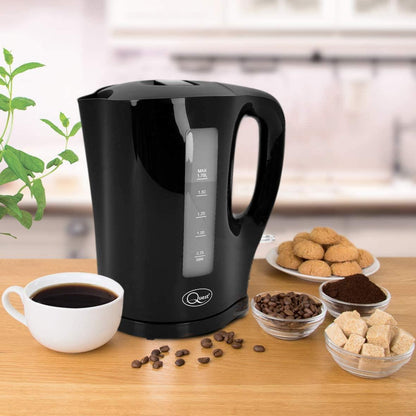 Quest 1.7l Jug Kettle Black - 35109 - Fryora