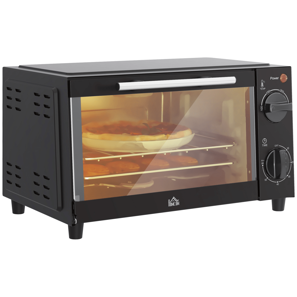 Mini Oven, 9L Countertop Electric Grill, Toaster Oven 750W - Fryora