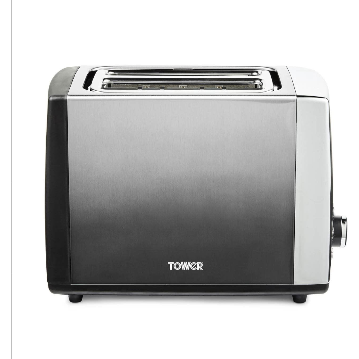 Tower Infinity Ombre 900W 2-Slice Toaster: Perfect Toast with Style